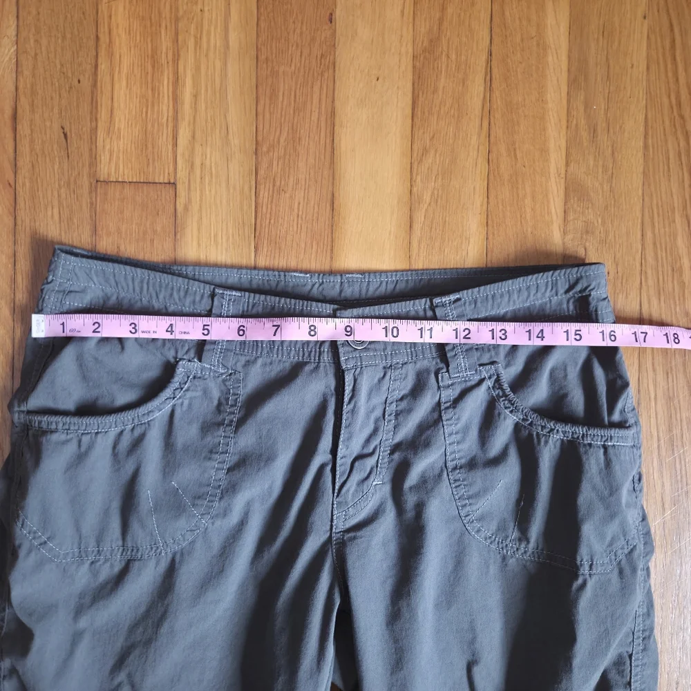 Kuhl Convertible Roll Up Pants Gray Size 8 - Picture 14 of 14